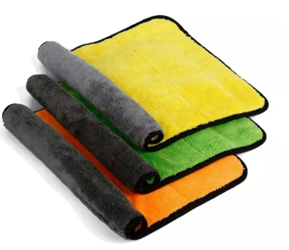 500 GSM Microfiber Cleaning Cloths for Face Towel Soft Napkin Small for Men Workout Sports Gym Home, Kitchen, Bathroom Cleaning Accessories Items (Multicolor)