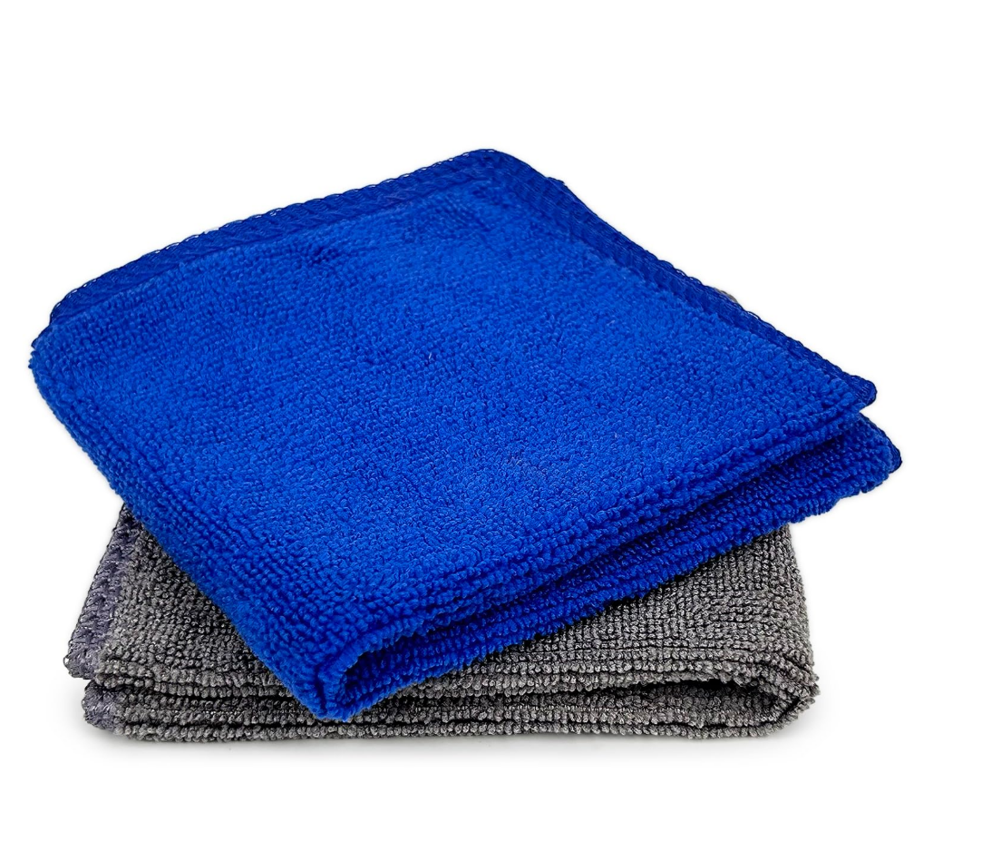 250 GSM Microfiber Cloths, Ultra-Soft Absorbent Lint & Streak-Free Cloth for Bike Car Dashboard Automobile Cleaning Polishing Washing (Multicolor) (40 x 40cm)